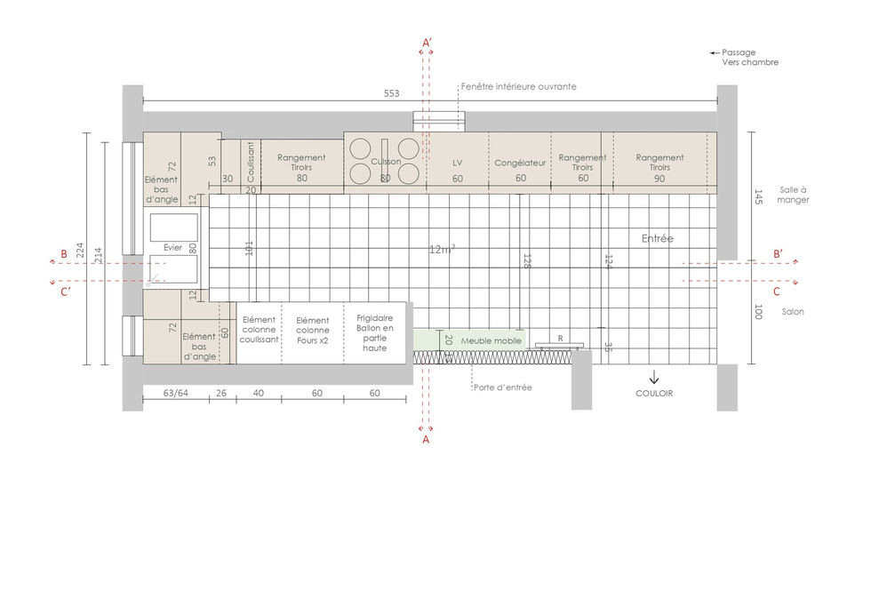 Plan - Etat projeté