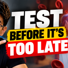 Blood test and blood report for understanding health markers and making informed nutrition and lifestyle decisions.