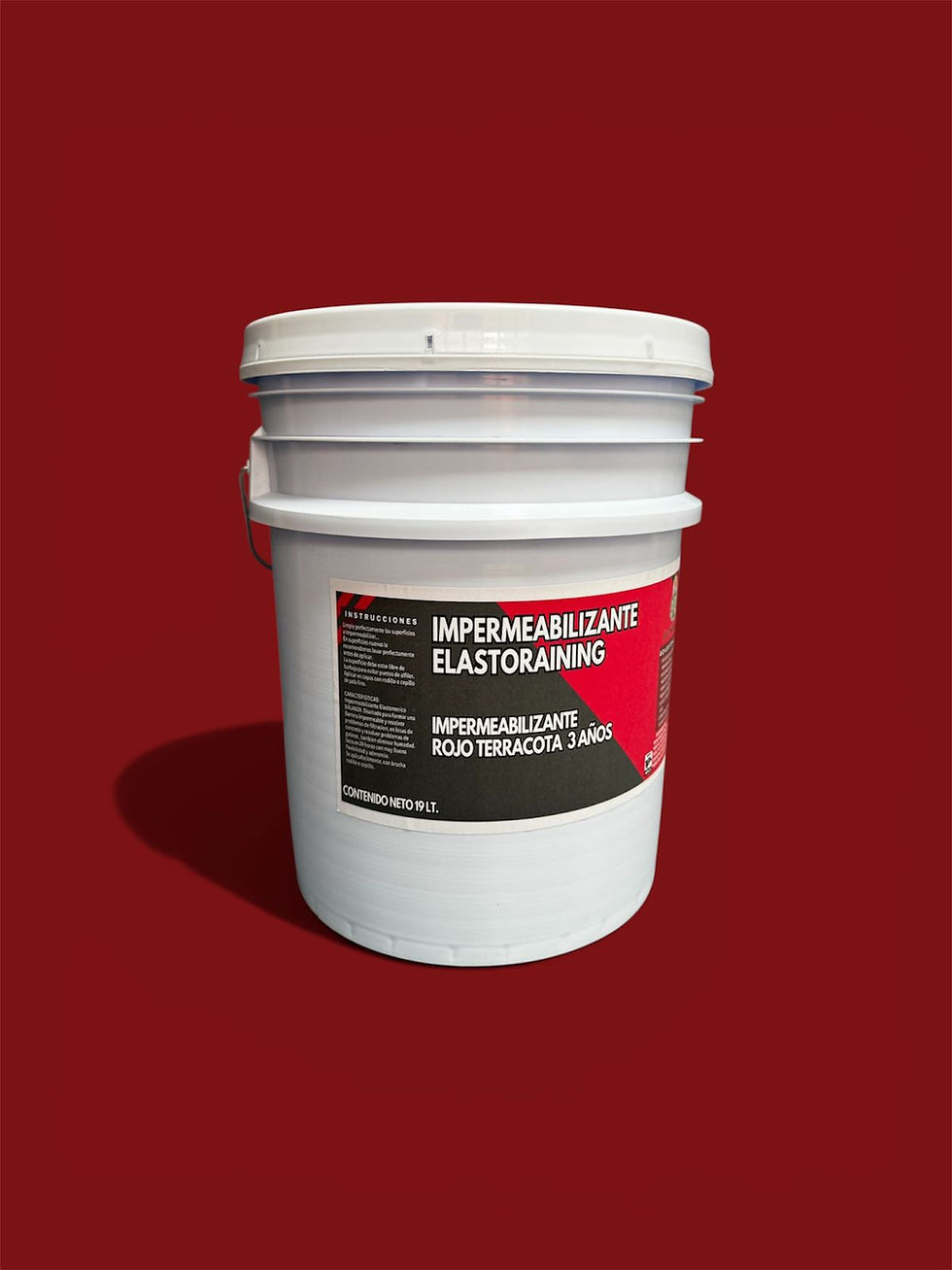 Miniatura: IMPERMEABILIZANTE ELASTOMERICO 3 AÑOS ROJO TERRACOTA