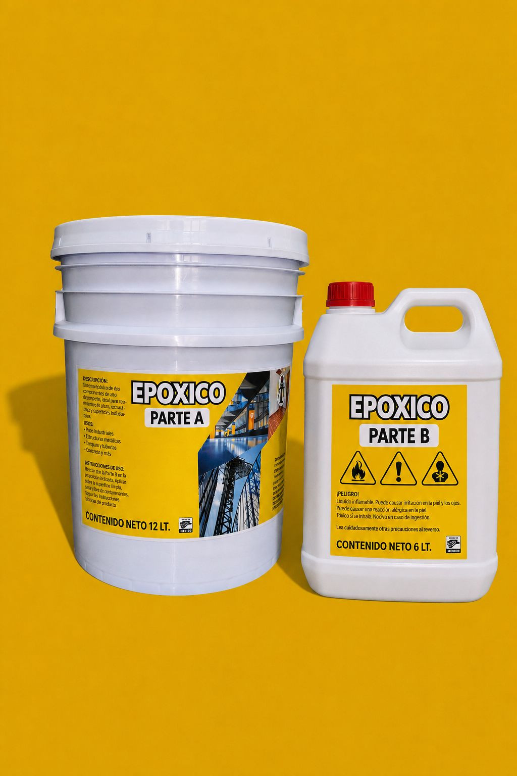 KIT DE EPOXICO PARA PISOS DE 18LT