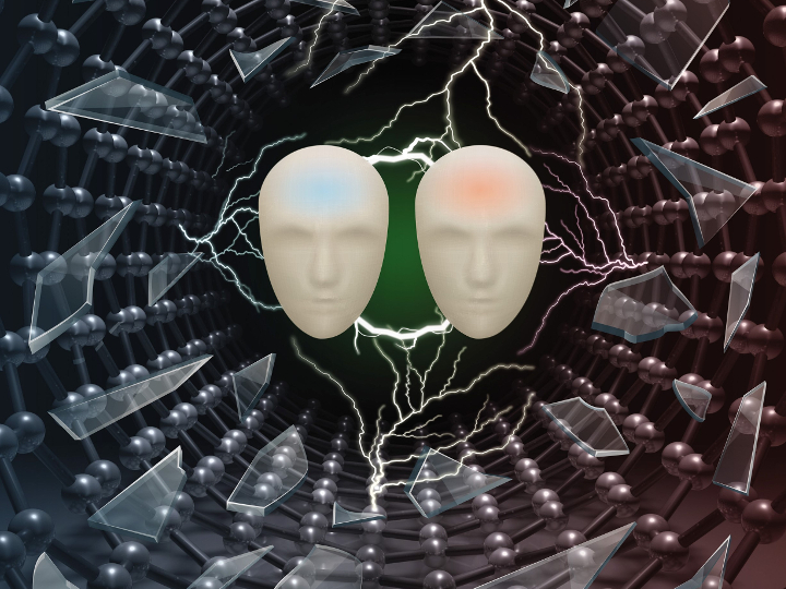 Researchers have reported a new material, pliable enough to be woven into fabric but imbued with sensing capabilities that could serve as an early warning system for injury or illness. @ University of Houston