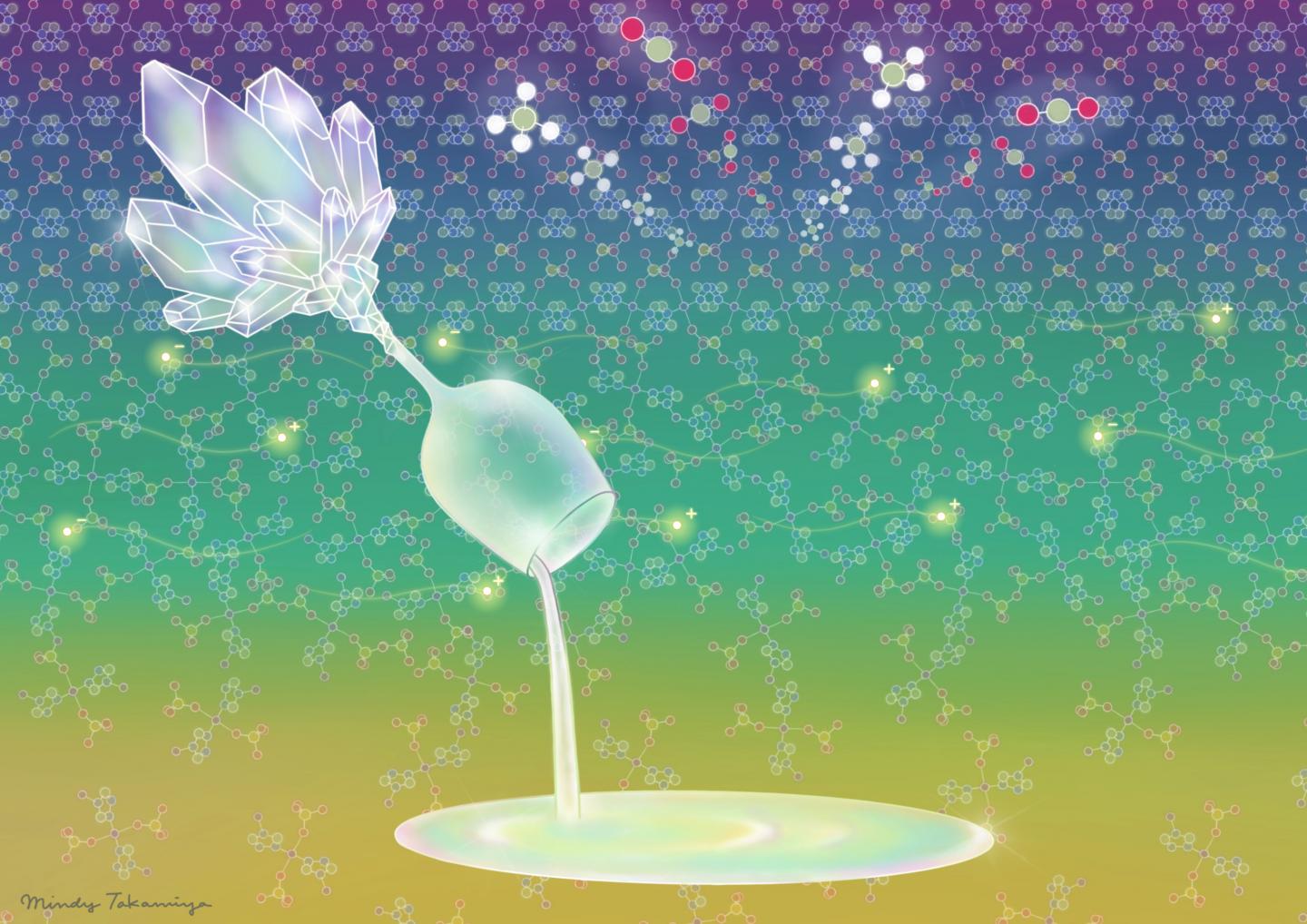 The novel DNA-binding molecule combines multiple tools into a single synthetic platform, like a chemical Swiss knife. @ Mindy Takamiya