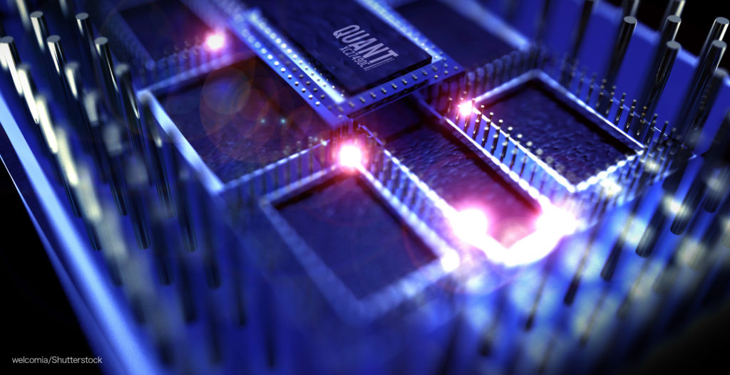 A new theoretical model involving squeezing light to just the right amount to accurately transmit information using subatomic particles is bringing us closer to a new era of computing. @ Hokkaido University