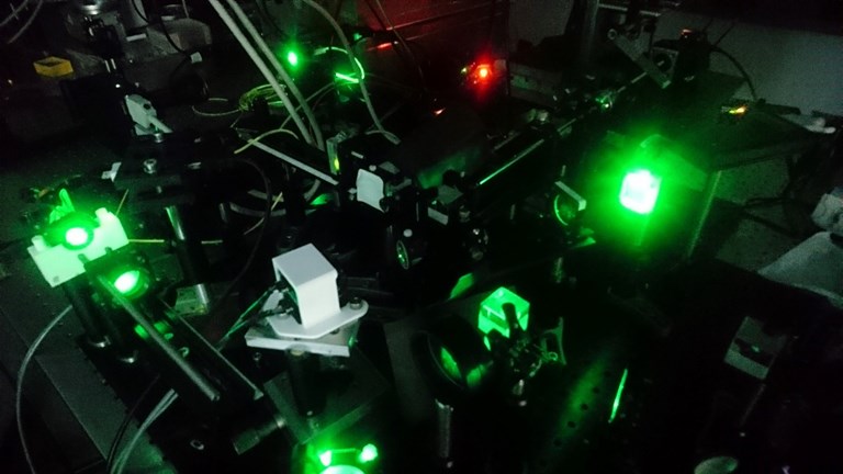 Researchers have developed a new self-calibrating endoscope that produces 3D images of objects smaller than a single cell. @ J. Czarske, TU Dresden, Germany