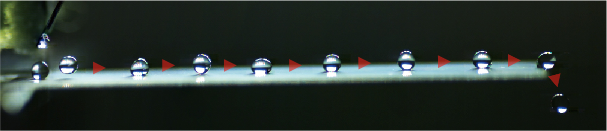 Droplet transport mediated by surface charge gradient. @ City University of Hong Kong
