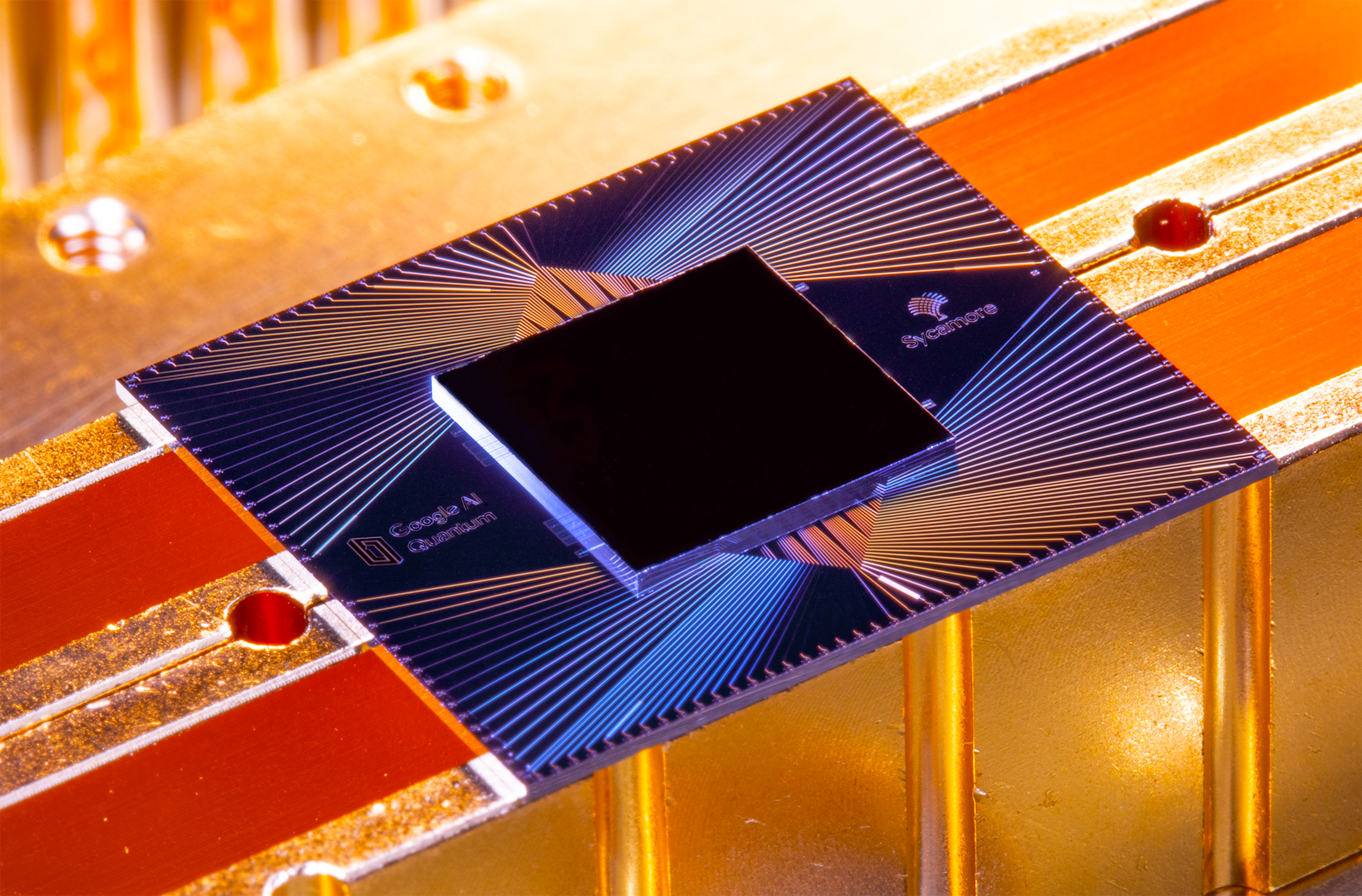 The Sycamore quantum processor. @ Erik Lucero/Google