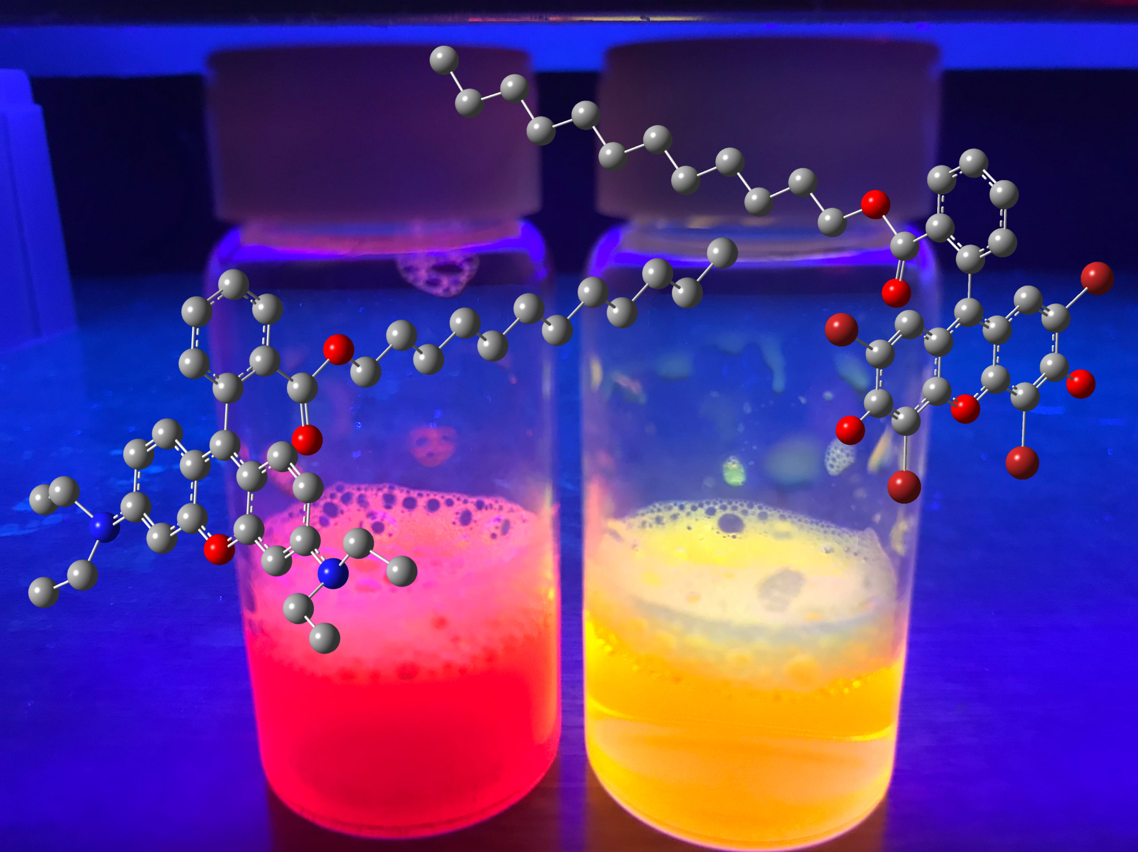 Rice University chemists have produced an array of fluorescent surfactants for imaging, biomedical and manufacturing applications. @ Ashleigh Smith McWilliams