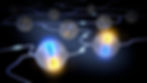 An artist impression of a quantum network based on Nitrogen Vacancies qubits in diamond. @ Scixel/TU Delft