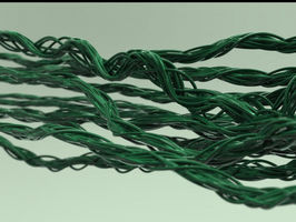 Stretchable, degradable semiconductors