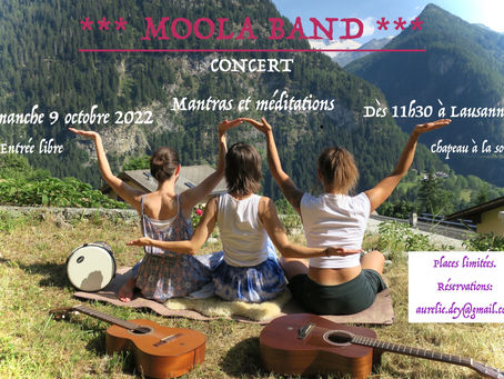 9 octobre 2022 - Lausanne *Concert * Mantras * Méditations*