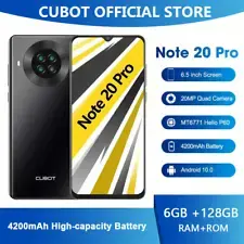 6.5'' NOTE 20 PRO 4G Smartphone 6GB+128GB Android 10 NFC Dual Sim Mobie Phone UK