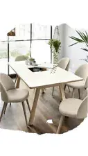 Brand New Next White 6 Seater Storage Dining Table Still Boxed - Never Been Used