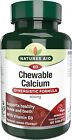 Natures Aid Chewable Calcium, 400 mg with Vitamin D3, 60 Tablets (for the Maint