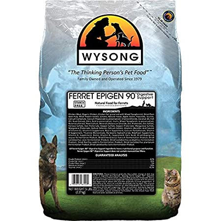 Wysong Ferret Epigen 90 Digestive Support - Dry Ferret Food - 5 Pound Bag