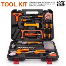 82X DIY Hardware Household Tool Kit Set Garage Car Repair Daily Maintenance Box