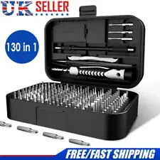 DIY 130 IN 1 Precision Screwdriver Set Computer PC Phone Watch Repair Tool Kit