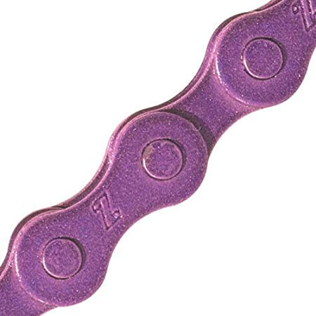 KMC Z410 X 112L NP Single Speed Chain, Silver, 1/2-1/8" Pack-3