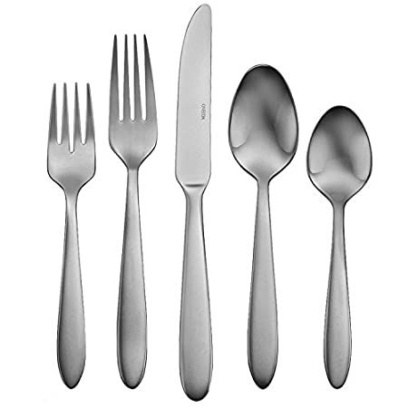 Oneida Satin Mooncrest 45-Piece Flatware Set, Service for 8