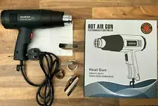 Hot Air Heat Gun Dual Temperature Paint Stripper DIY Tool + 4 Nozzle UK 2000W