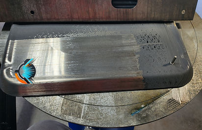 Laser Powder Coat Removal by Argento Lux Laser
