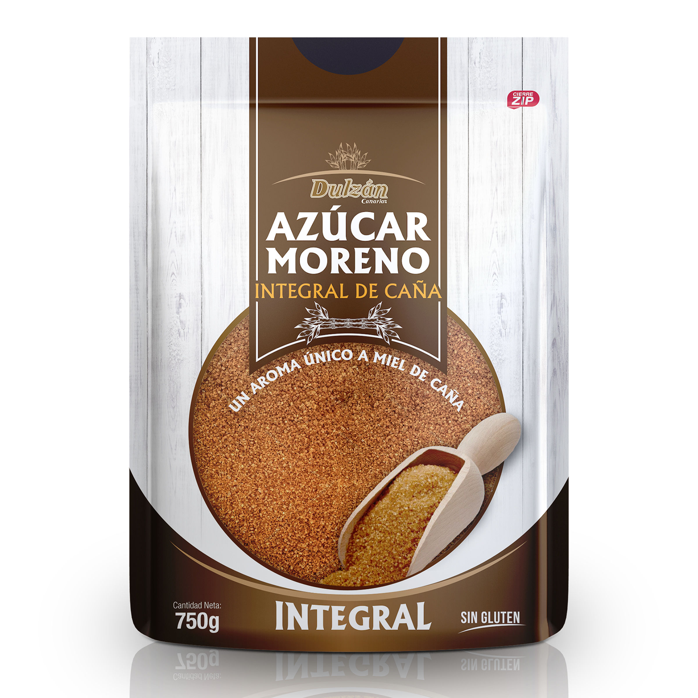 Azúcar morena de caña integral humeda (750gr)