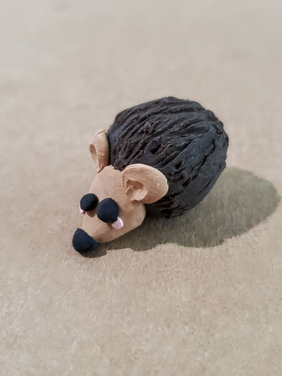 Porcupine Polymer Clay Creation