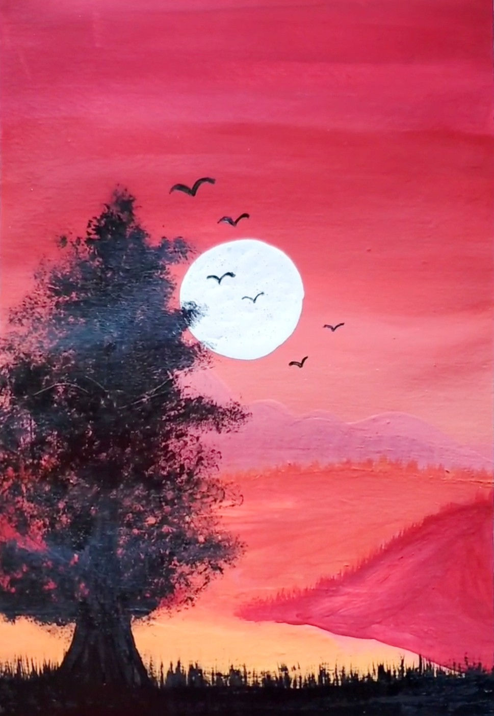 Flight Over Embered Hills