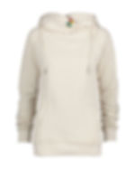 Ladies Tree Funnel Neck Hoodie | Oyster
