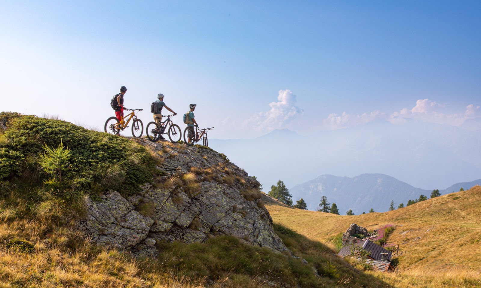 Vista panoramica in e-bike