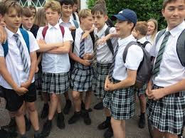 Gendered uniform- sun, skirts and why shorts aren't acceptable