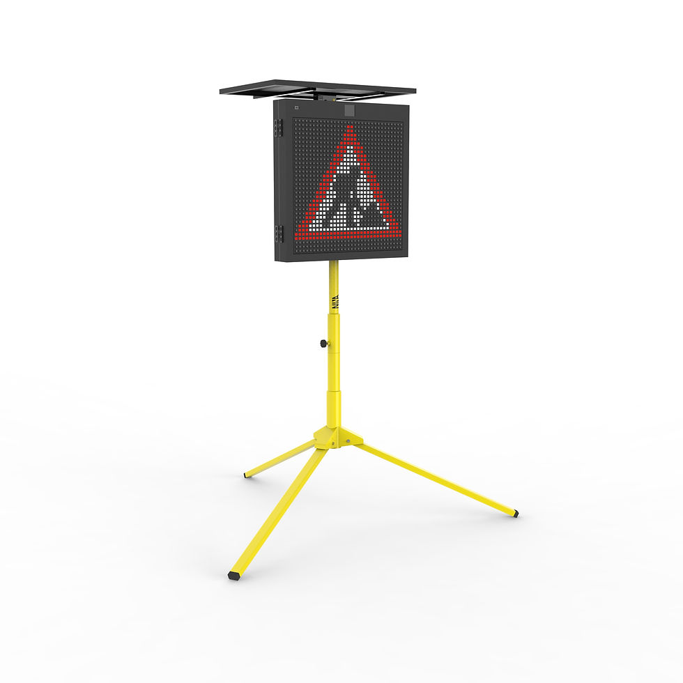 Thumbnail: Portable VMS with optional Solar power
