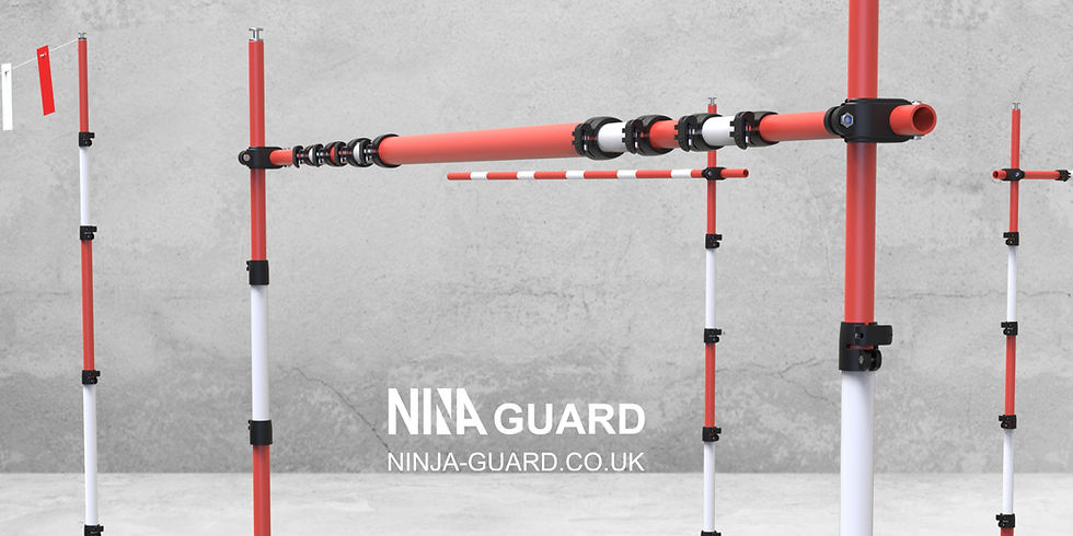GS6 Telescopic Goal Post - Made by Ninja Guard 