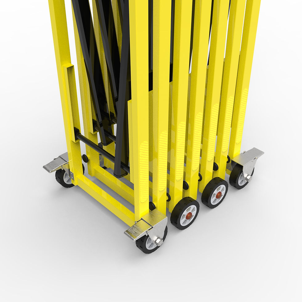 Thumbnail: 1.8M x 2.1M Stinger Stainless Steel Expanding Gate