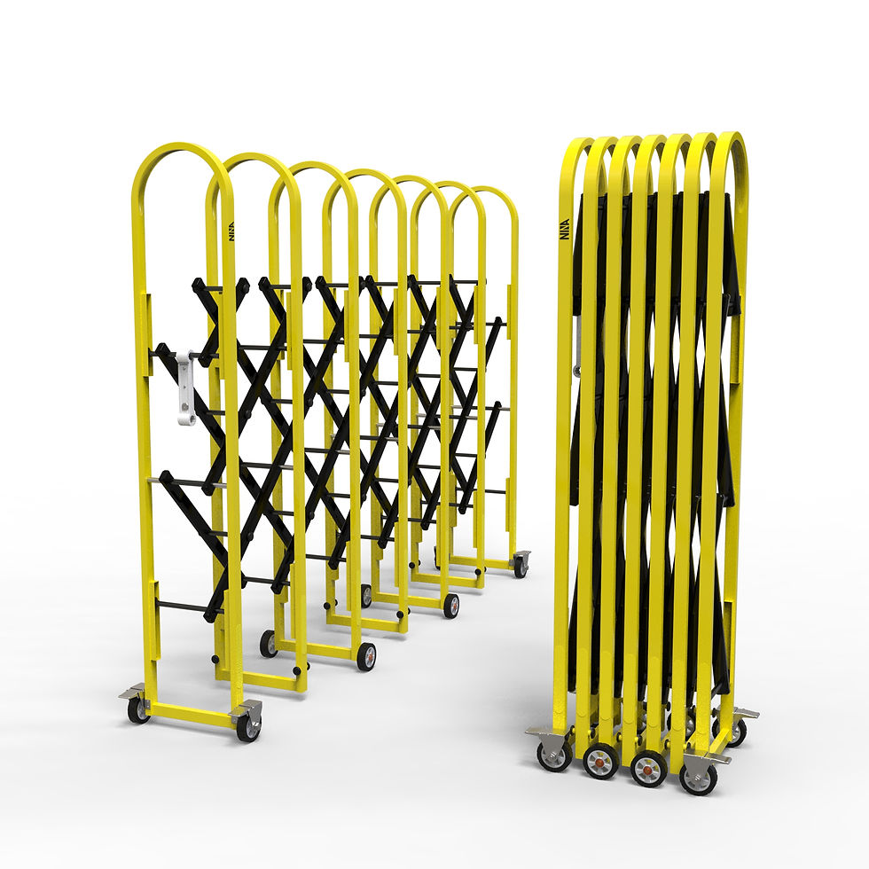 Thumbnail: 1.8M x 2.1M Stinger Stainless Steel Expanding Gate