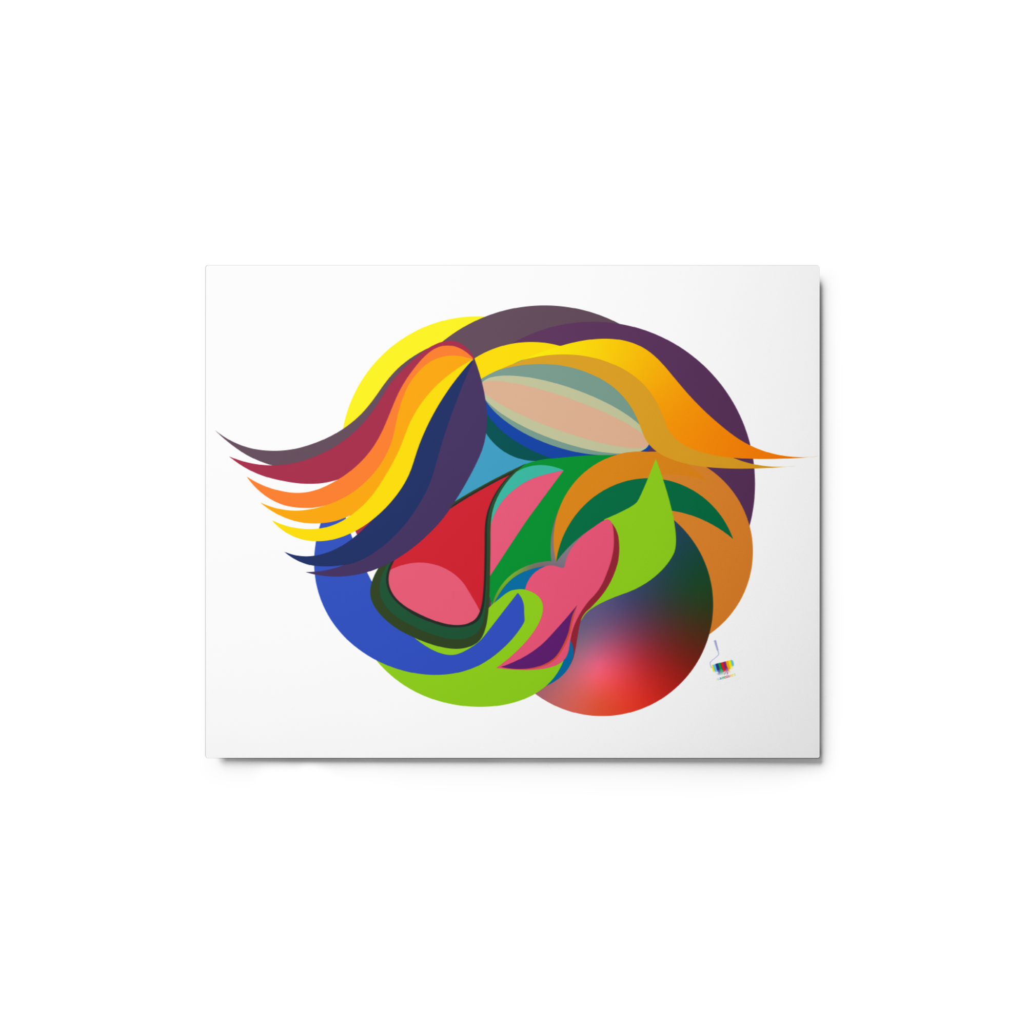 "Living Out Loud" Metal prints