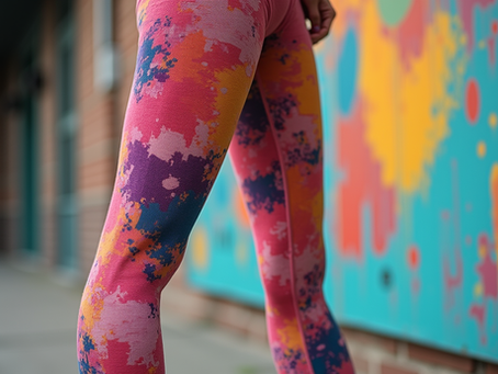 Explore the Artistic World of Art-Inspired Leggings for Women
