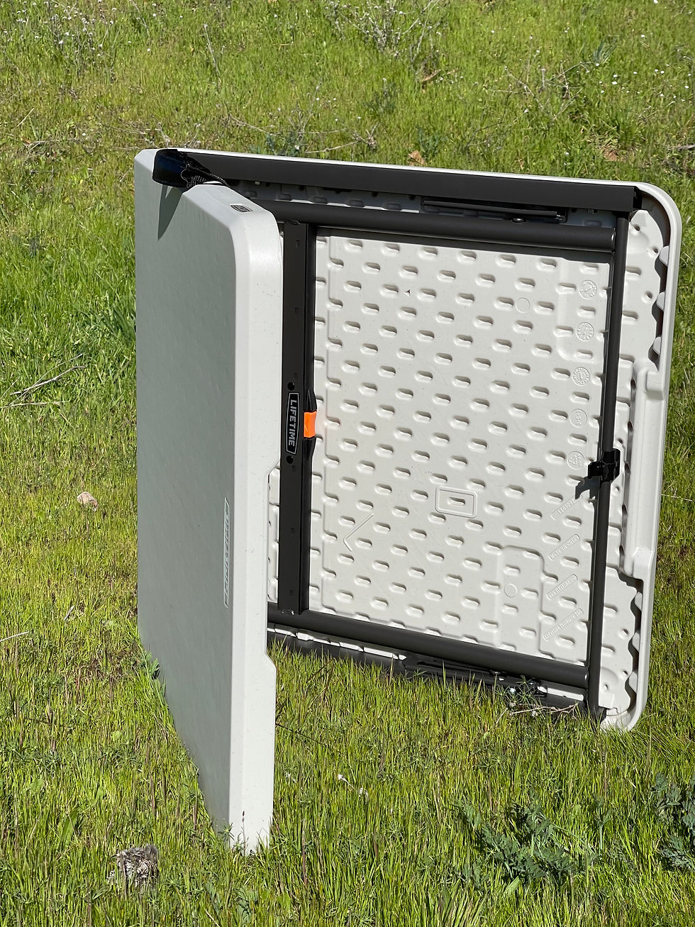 Thumbnail: 4ft Folding Table (Adjustable Height)