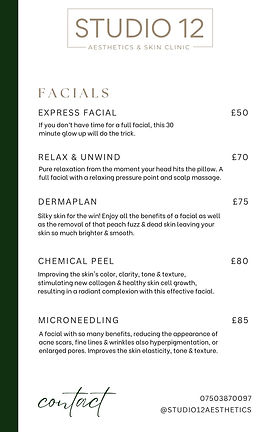 facials st albans