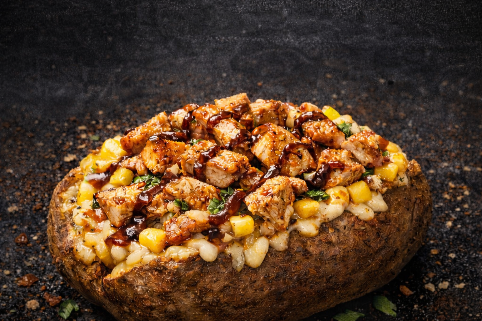 Grilled Chicken Kumpir