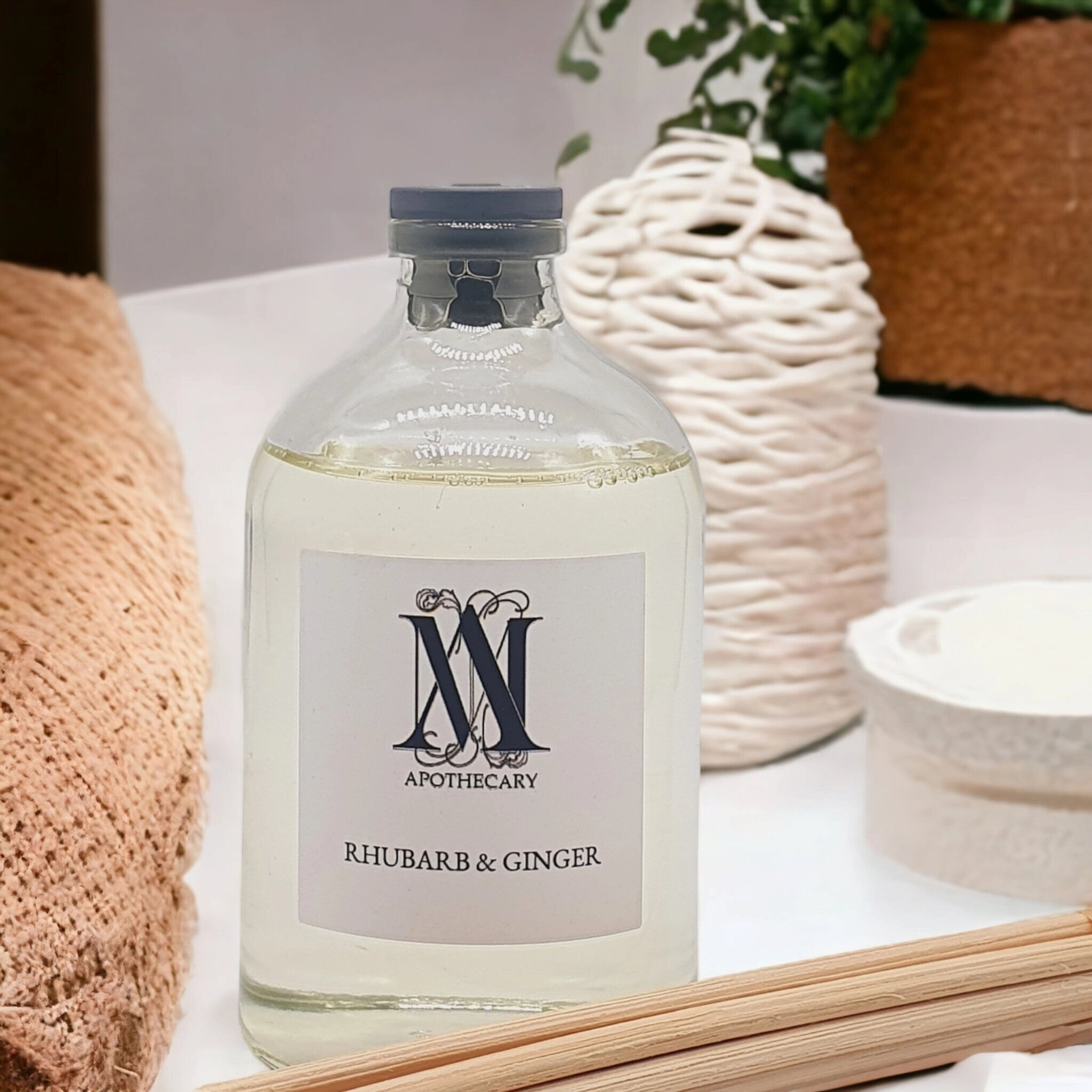 Rhubarb & Ginger oil based reed diffuser