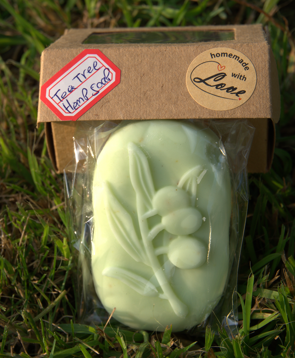 Tea Tree Hemp Soap (Olive Bar)
