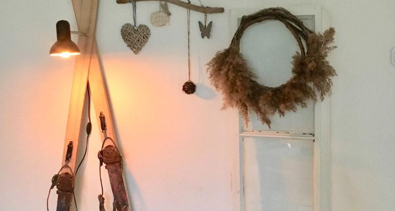 VINTAGE-SKI LAMPE