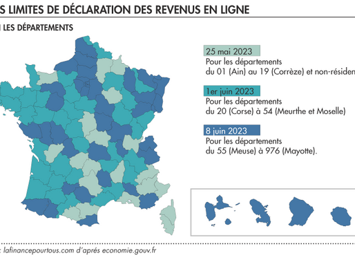 Impôt sur le revenu : le calendrier de la déclaration en 2023