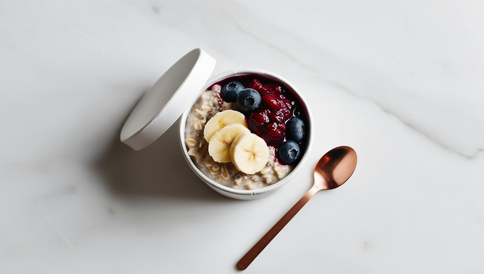 Homemade overnight oats