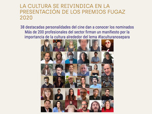 "ECO" nominado en 5 categorías en los Premios Fugaz...! Felices!