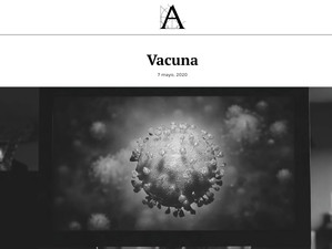 "VACUNA" se promociona en la web de la Academia de Cine...!