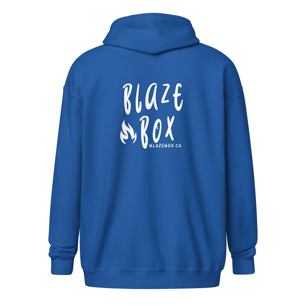 Miniature : Zip Hoodie Blaze Box Unisex heavy blend zip hoodie