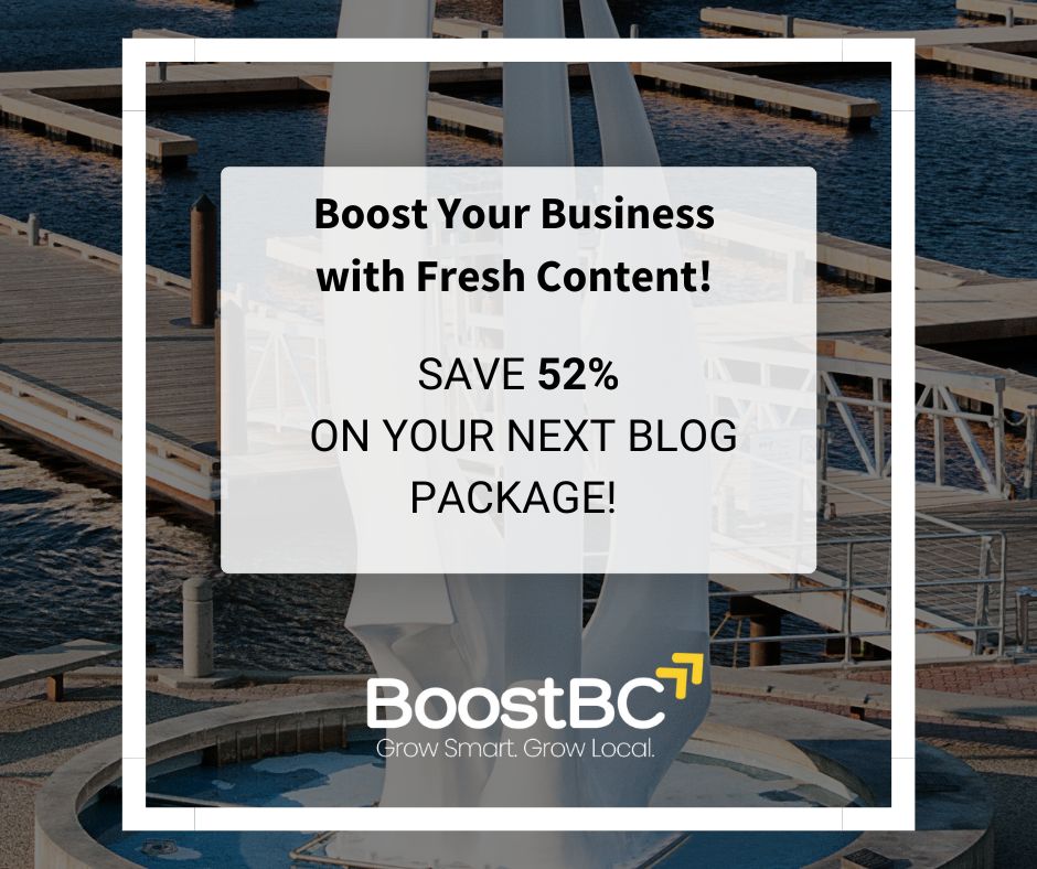 Boost Your Business with Fresh Content! SEO Marketing Blog Posts for Kelowna BC