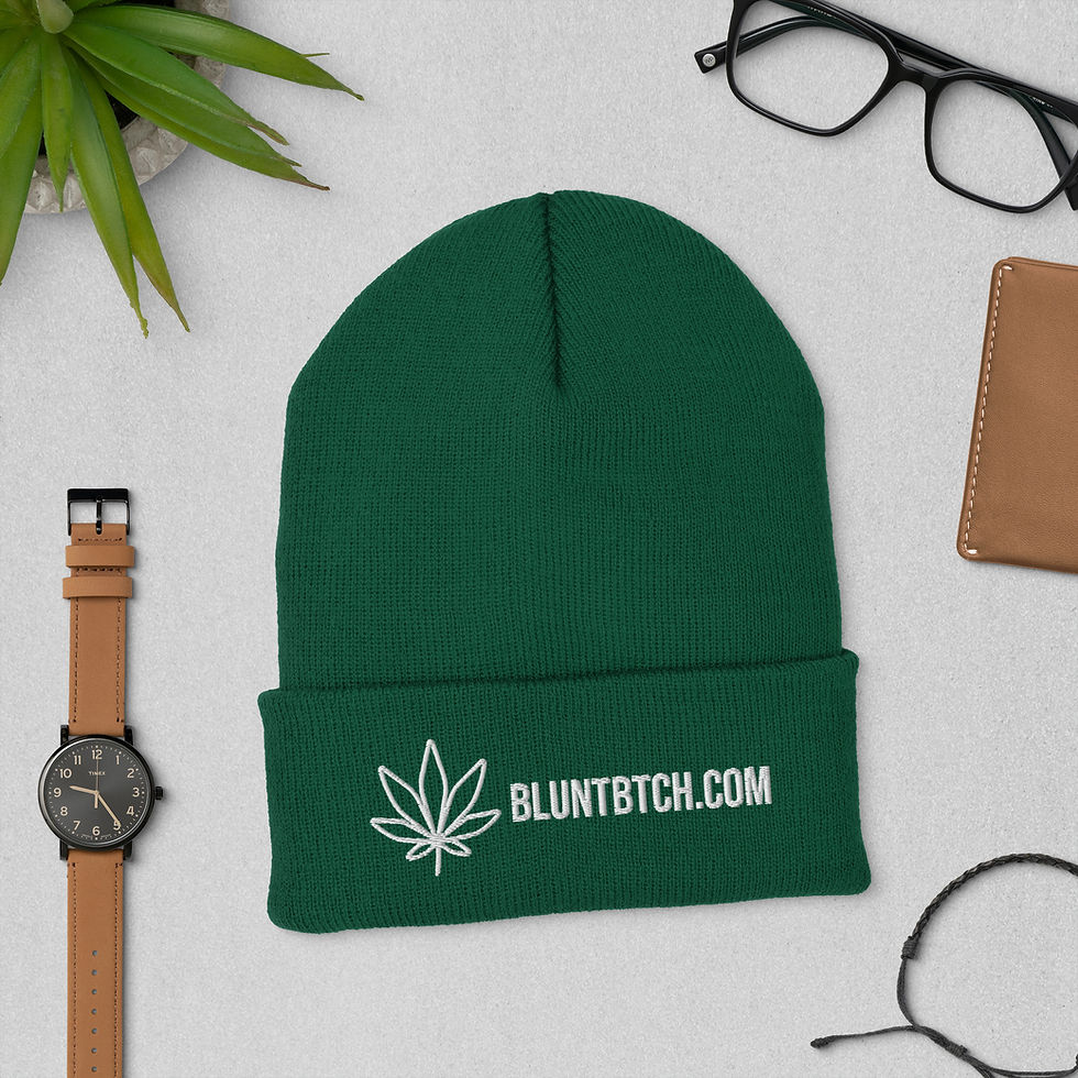 Miniature : Original Blunt B*tch Cuffed Beanie | BLUNTBTCH.COM