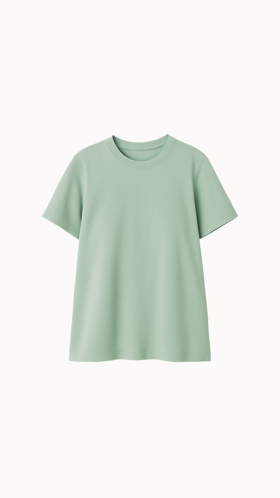 Tričko "Light Basic" baby mint. Vel.: XS, S, M, L